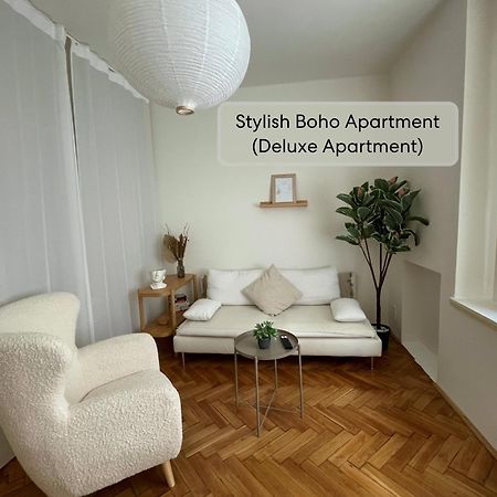 Urban Retreat I Modern Boho Apartments In Lovely Letna District - 10 Minutes From Old Town Praga Zewnętrze zdjęcie